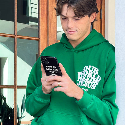 Black God is Always With Me Phone Case