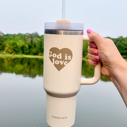 God is Love 40 oz Tumbler