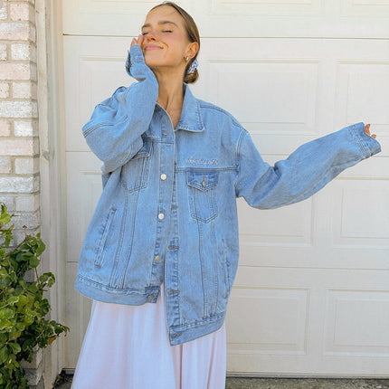 God of Miracles Denim Jacket