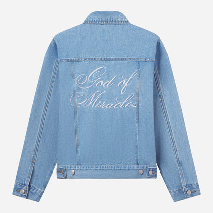 God of Miracles Denim Jacket