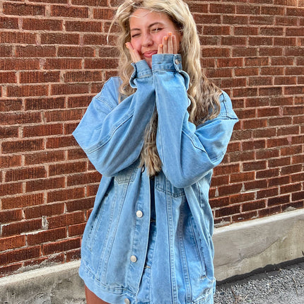 God of Miracles Denim Jacket