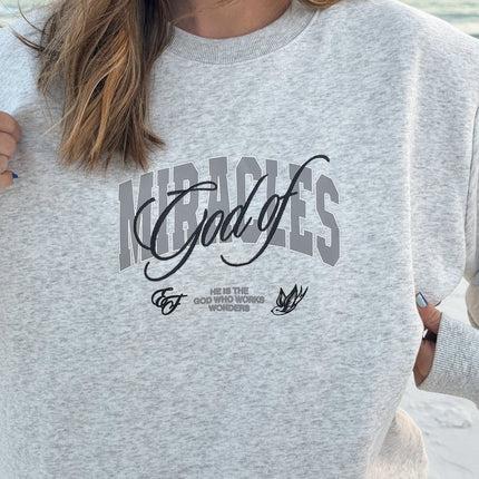 God of Miracles Unisex Crewneck