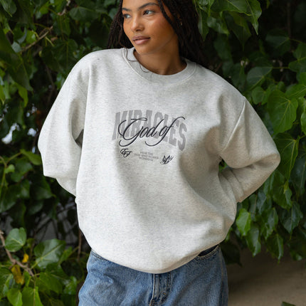 God of Miracles Unisex Crewneck