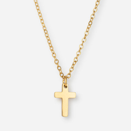 Gold Cross Necklace