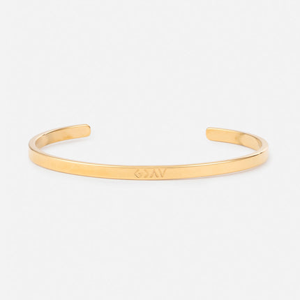 Gold Highs and Lows Cuff Bracelet