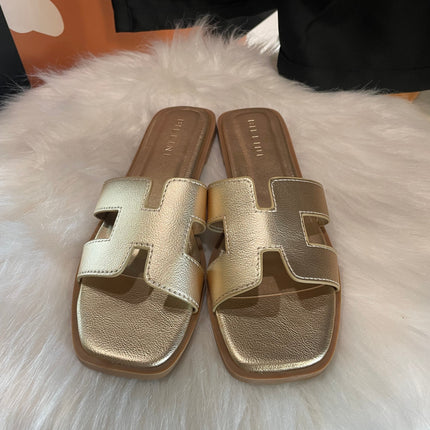 Gold Women's Sandals