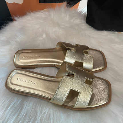 Gold Women's Sandals