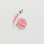 Mauve / Teether & Pacifier Clip Set