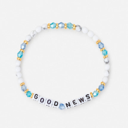 Good News Letter Bracelet