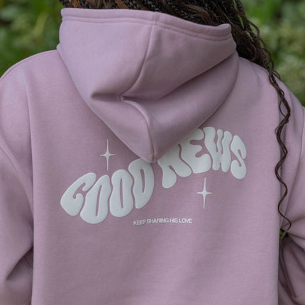 Good News Pink Unisex Hoodie