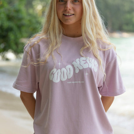 Good News Pink Unisex Tee