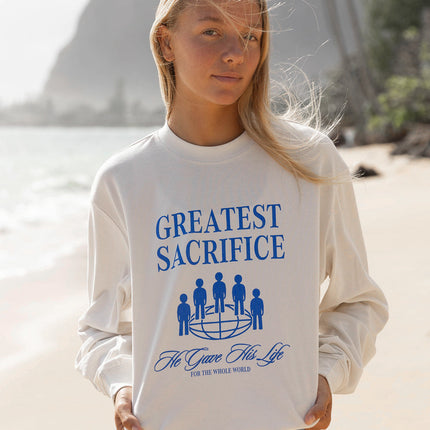 Greatest Sacrifice LS Unisex Tee