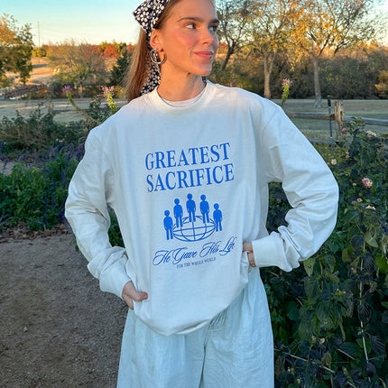 Greatest Sacrifice LS Unisex Tee