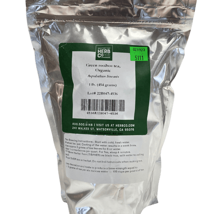 Rooibos Tea, Green, Organic