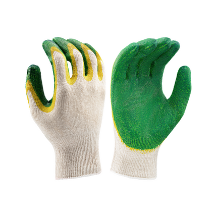 Kiwi Double Latex Palm Coated String Knit Work Gloves [51002]