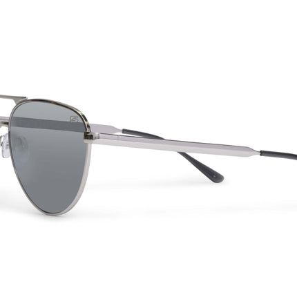 Dara Aviator Chrome Silver