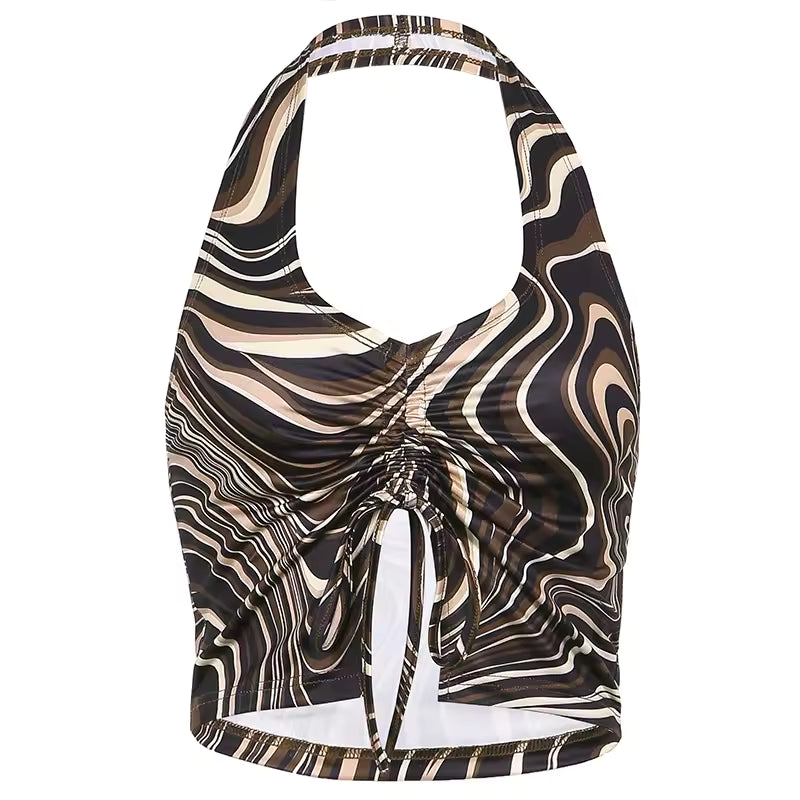 Café Swirl Halter