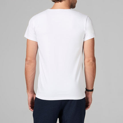 Men's Heavy Cotton Crew Neck Tee
