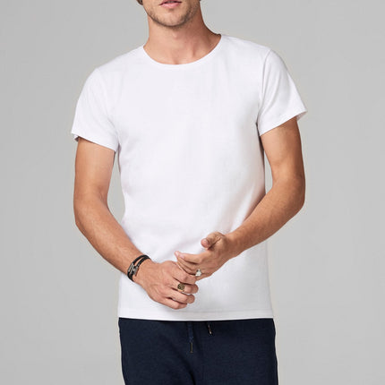 Men's Heavy Cotton Crew Neck Tee