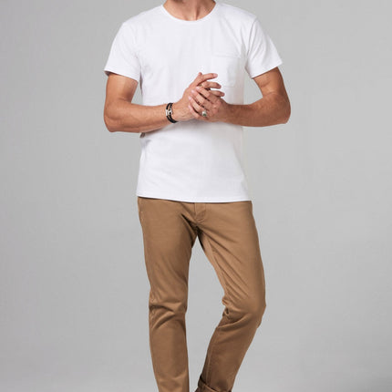 Men's Heavy Cotton Pocket Sailor Crew Neck Tee