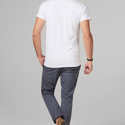 Men's Heavy Cotton V-Neck Tee