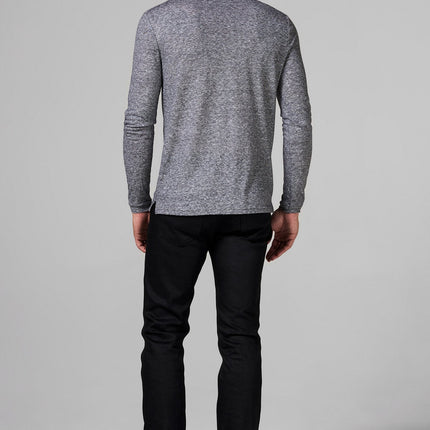 Men's Long Sleeve Henley