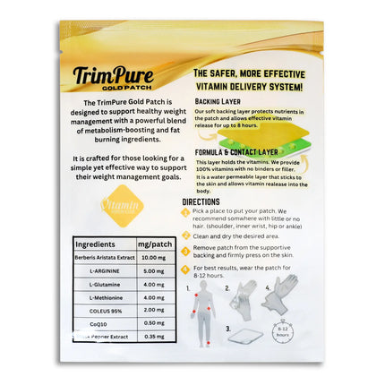 TrimPure Gold Patch E3