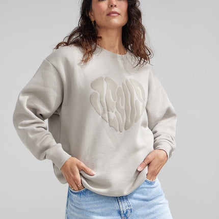 Heart Jesus Unisex Crewneck