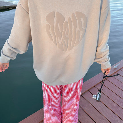 Heart Jesus Unisex Crewneck