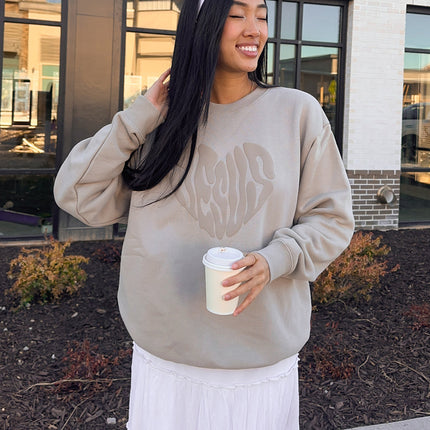 Heart Jesus Unisex Crewneck