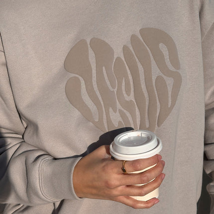 Heart Jesus Unisex Crewneck