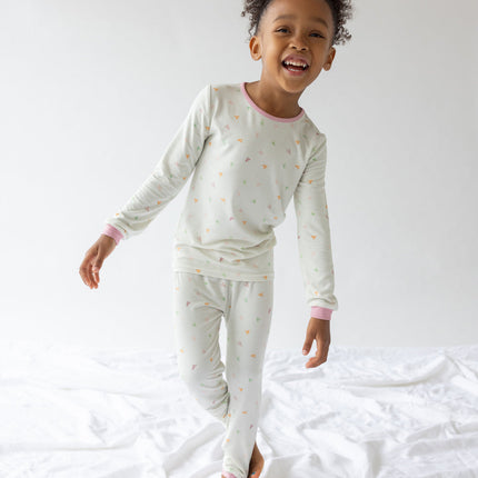 Heart Bamboo Kids Pajama Set