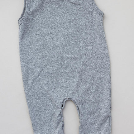 Heather Gray Tank One-Piece Jogger