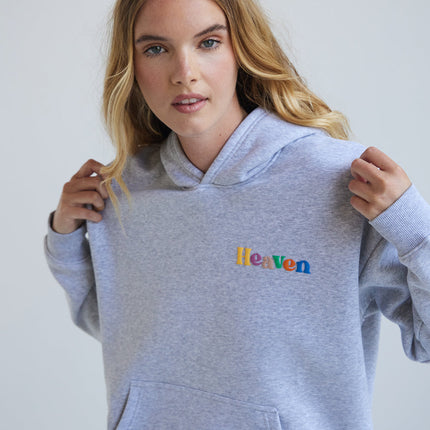 Heaven Heather Grey Unisex Hoodie