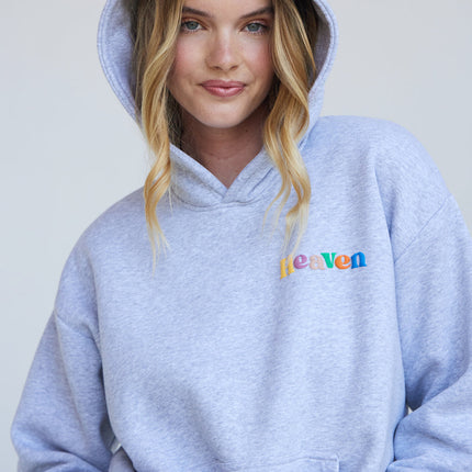 Heaven Heather Grey Unisex Hoodie