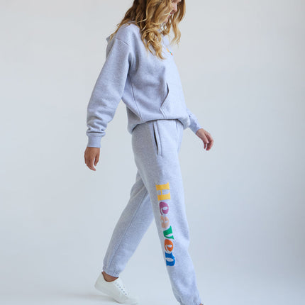 Heaven Heather Grey Unisex Hoodie