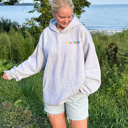 Heaven Heather Grey Unisex Hoodie