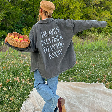 Heaven Is Closer Shacket