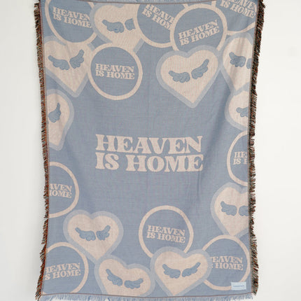 Heaven Is Home Throw Blanket