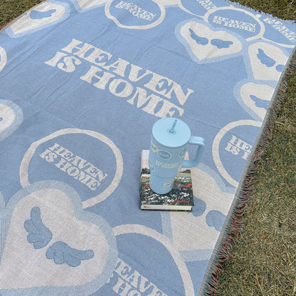 Heaven Is Home Throw Blanket