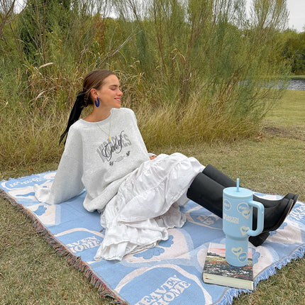 Heaven Is Home Throw Blanket