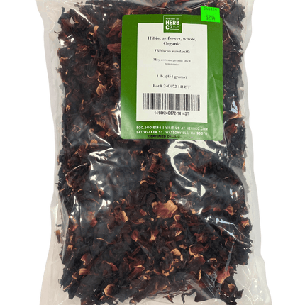 Hibiscus Flowers, Organic