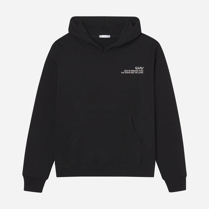 Highs and Lows Black Unisex Hoodie