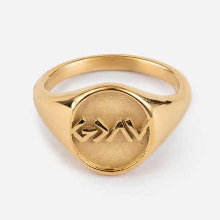 Highs and Lows Signet Ring