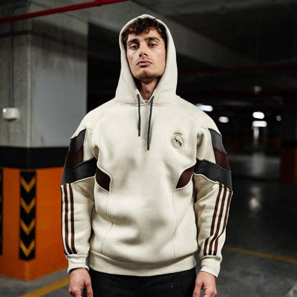 Real Madrid Hooded Oversized Sweatshirt - Stylish and Comfortable