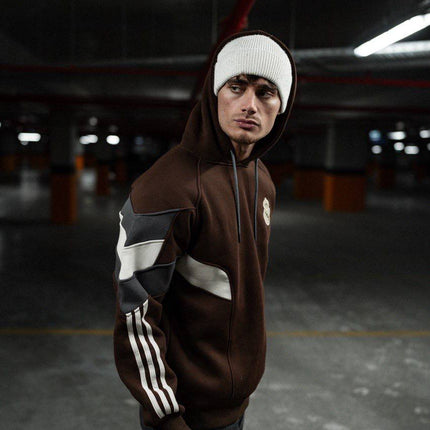 Real Madrid Hooded Oversized Sweatshirt - Stylish and Comfortable