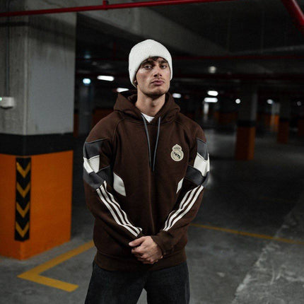 Real Madrid Hooded Oversized Sweatshirt - Stylish and Comfortable