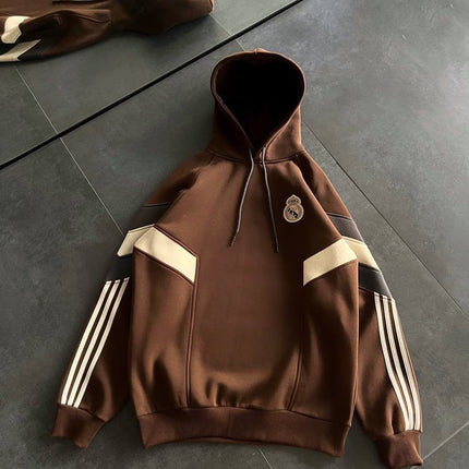 Real Madrid Hooded Oversized Sweatshirt - Stylish and Comfortable