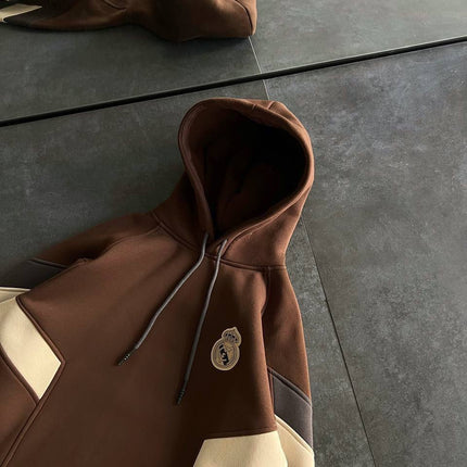 Real Madrid Hooded Oversized Sweatshirt - Stylish and Comfortable