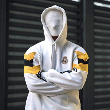 Real Madrid Hooded Oversized Sweatshirt - Stylish and Comfortable